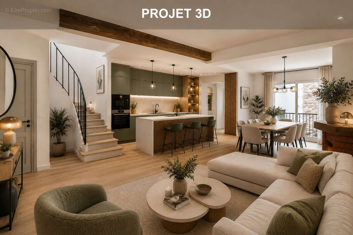 A vendre maison 5 pièces avec garage et terrasse - photo 3