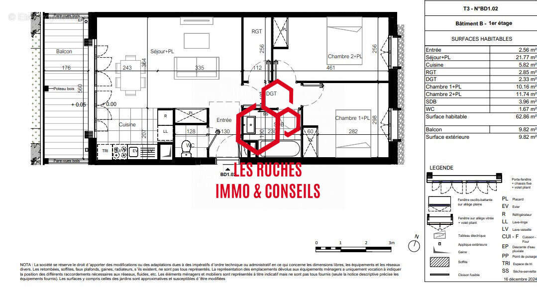 Appartement à BUSSY-SAINT-GEORGES