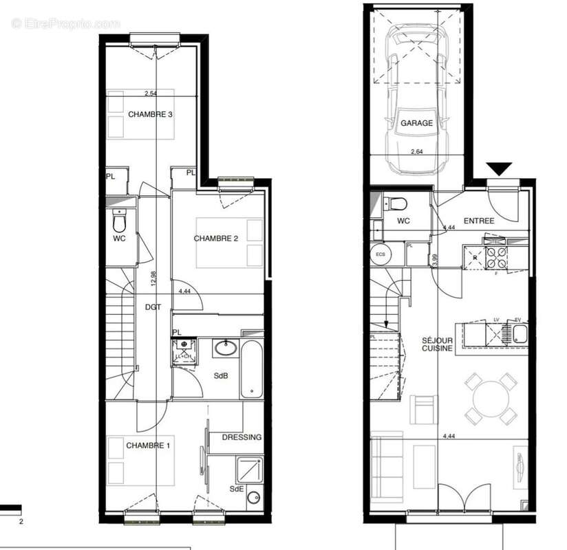 Maison à LE HAILLAN