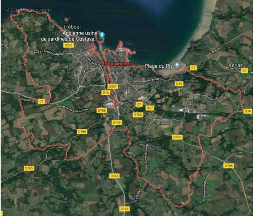 Terrain à DOUARNENEZ