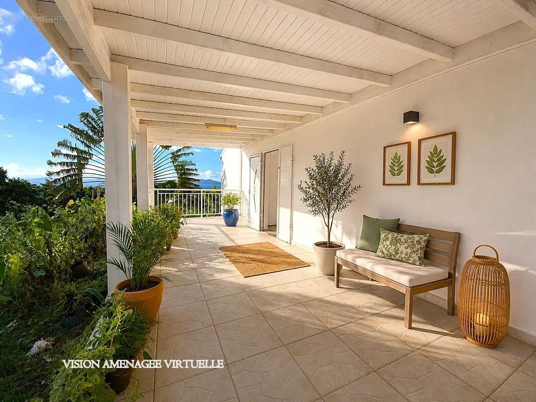 Maison vue mer et les Saintes - 7 pièces - 4 chambres - 130 m² sur terrain 1000m² - photo 22