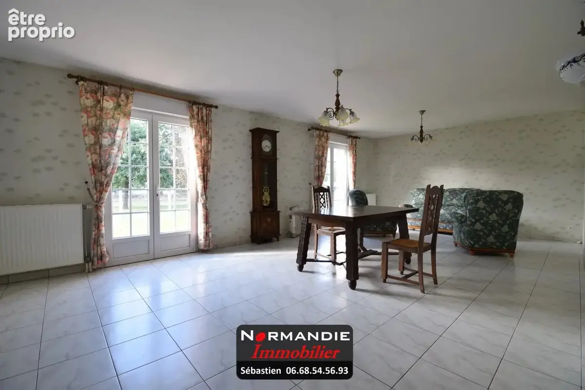 ? yerville – maison individuelle de plain-pied – 2 chambres – sous-sol – terrain 1 100 m² – grenier aménageable - photo 3