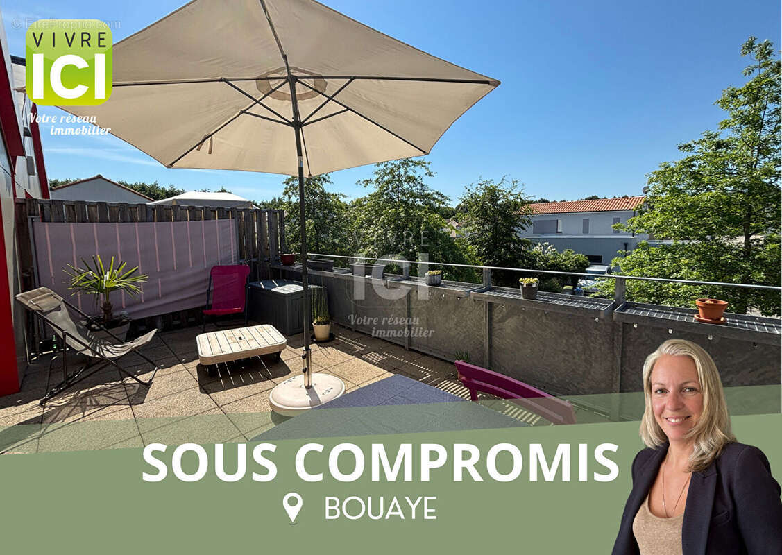Appartement Bouaye 2 pièce(s) 41.88 m2 - photo 1