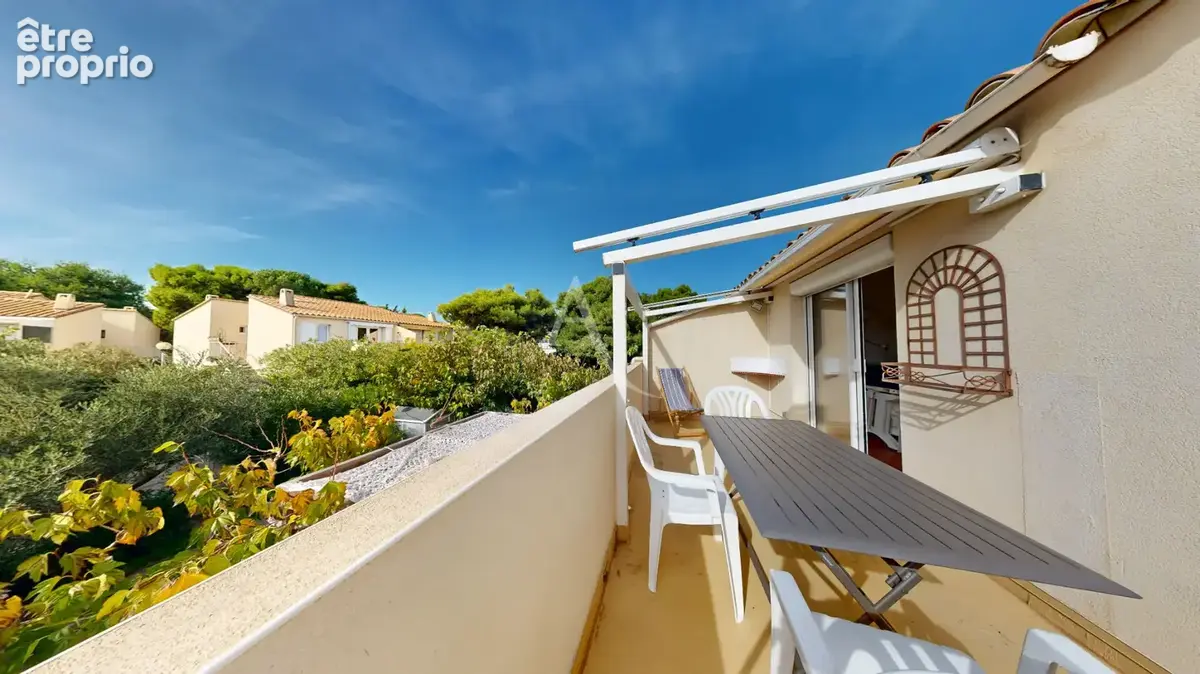 La pinede - gruissan - appartement maisonnette t2 avec grande terrasse + parking - photo 1