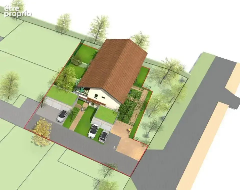 Marlieux – Terrain constructible viabilisé avec permis purgé pour projet résidentiel - photo 2