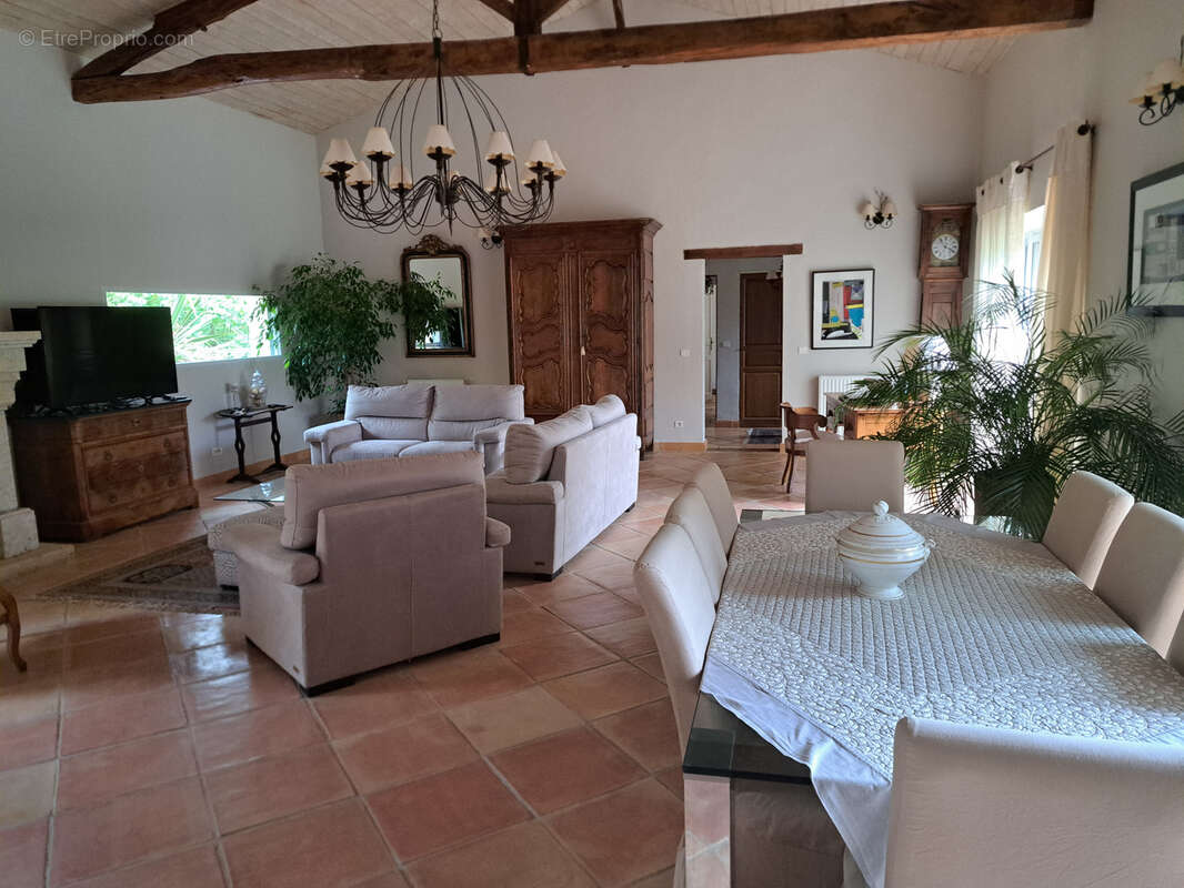 Propriete avec maison-piscine-terrain-local-bois - photo 4