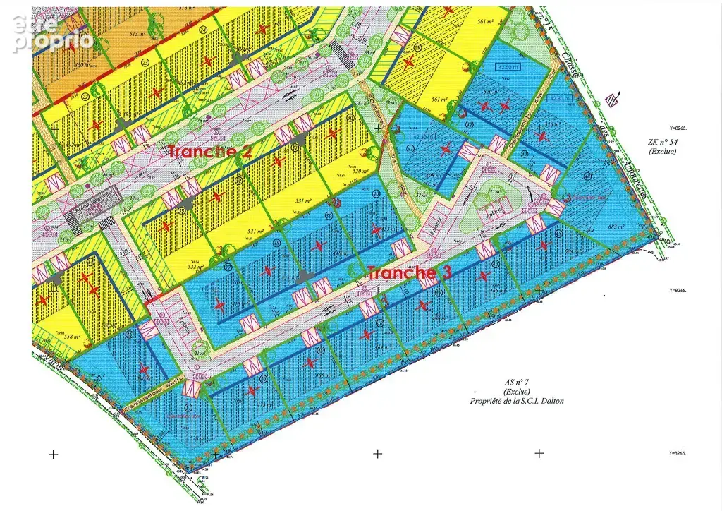 Terrain à bâtir 643 m² viabilisé – Valognes – Les Miquelets - photo 3