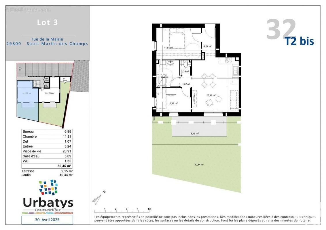 Photo 1 - Appartement à SAINT-MARTIN-DES-CHAMPS