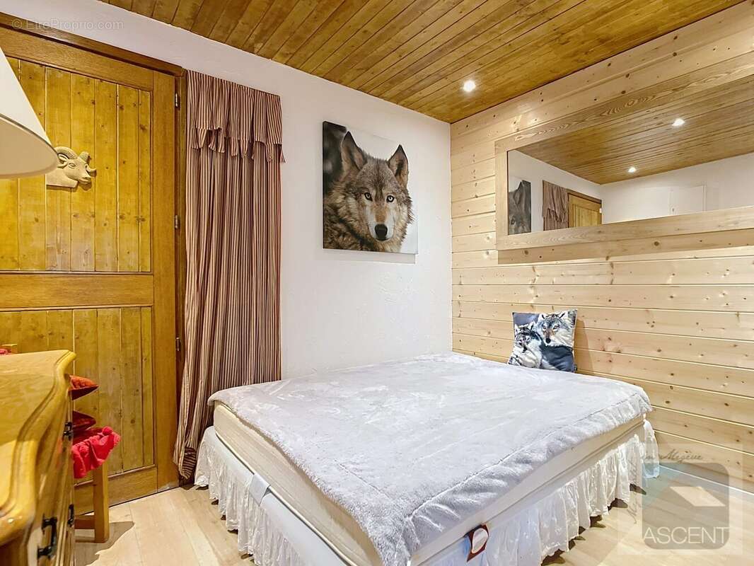 Chanbre double - Appartement à MEGEVE