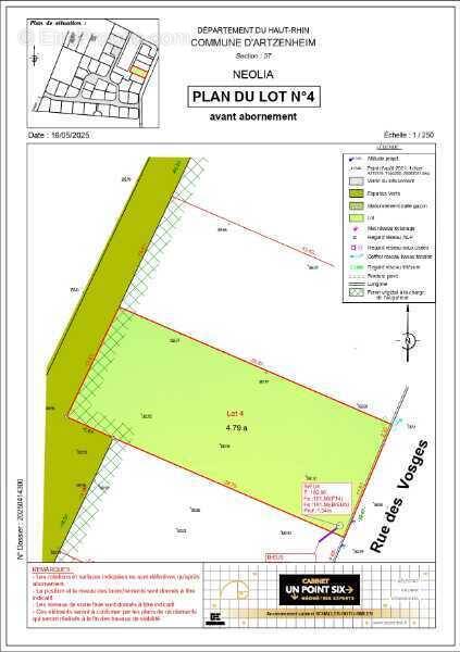 Terrain à ARTZENHEIM