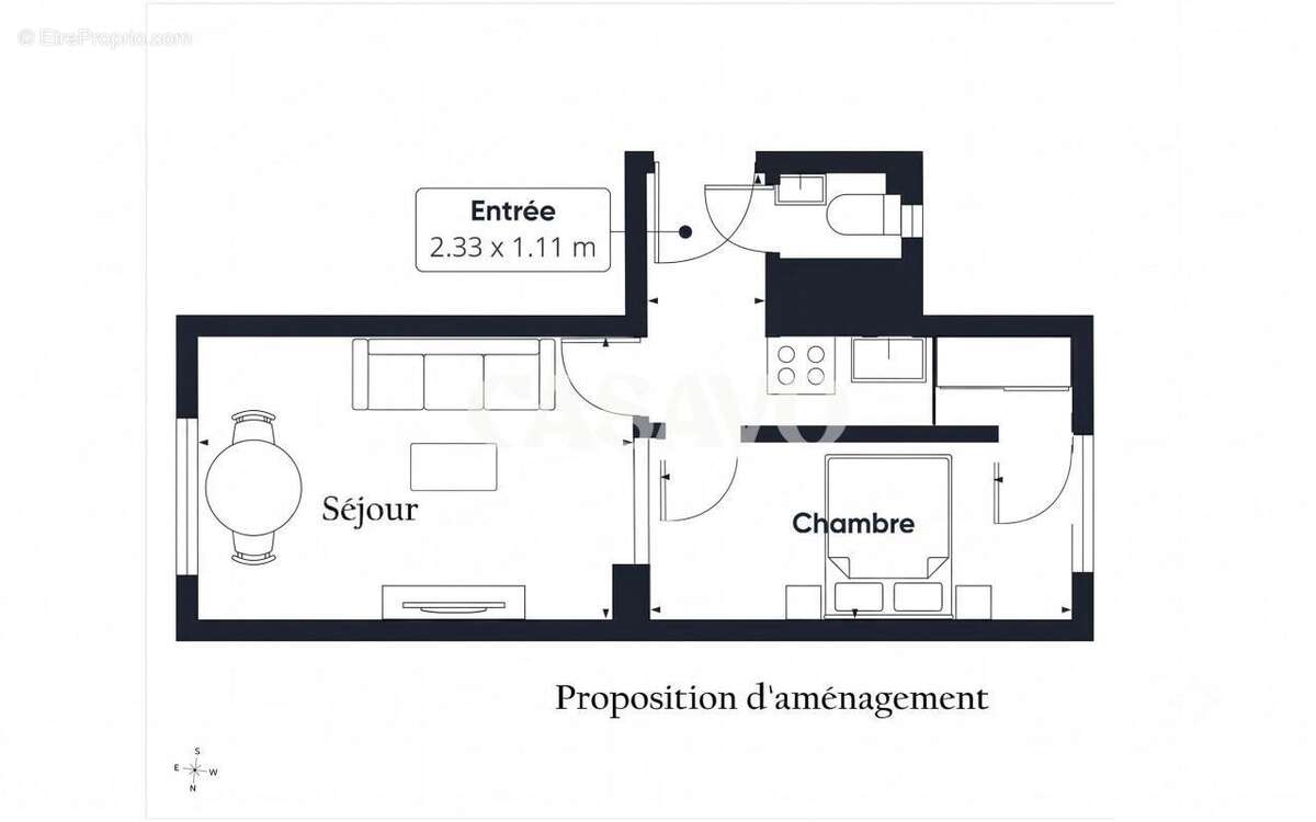 Vente Appartement 1 pièce de 25m² - 75018 Paris - photo 3