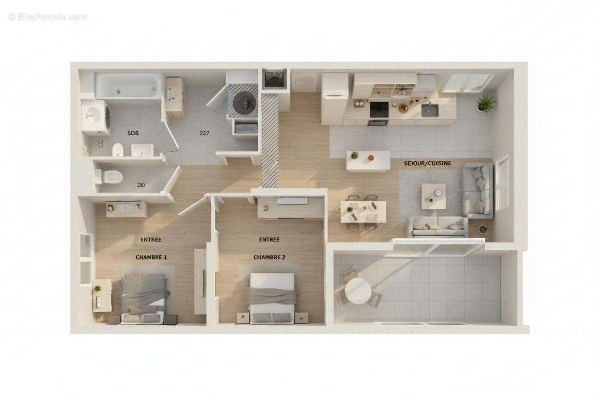 Appartement à BEZIERS