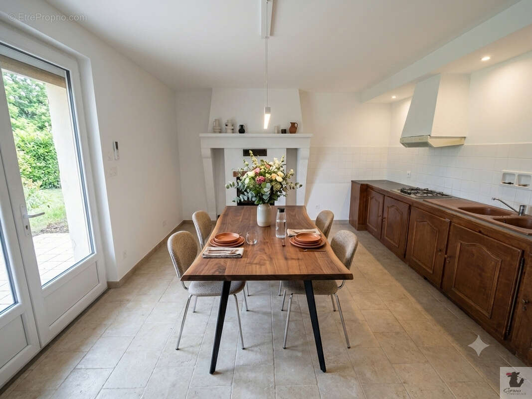 Maison LEMBRAS, 130m2 avec grands garages - Vue verdoyante - Calme absolu - photo 4