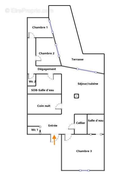 Appartement à ISOLA