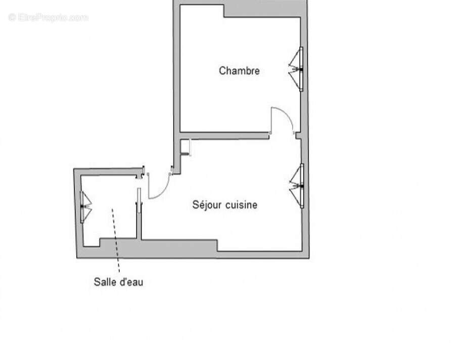 Appartement à PARIS-18E