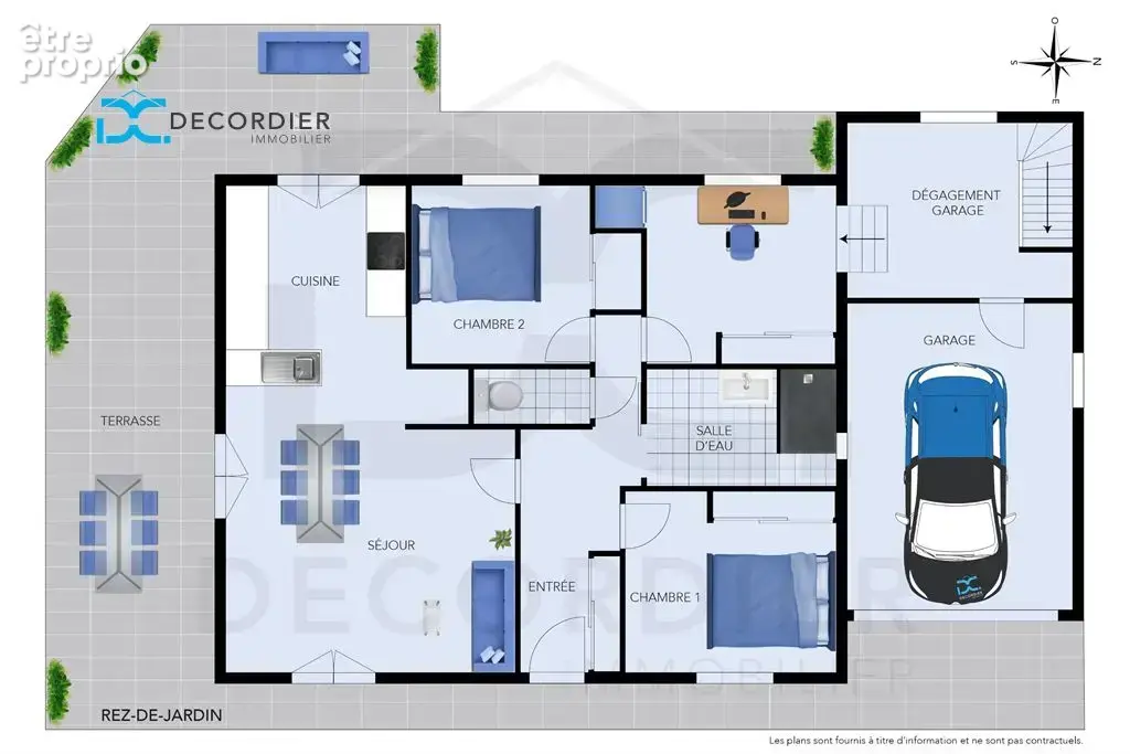 Maison individuelle a vendre a neuvecelle - photo 2