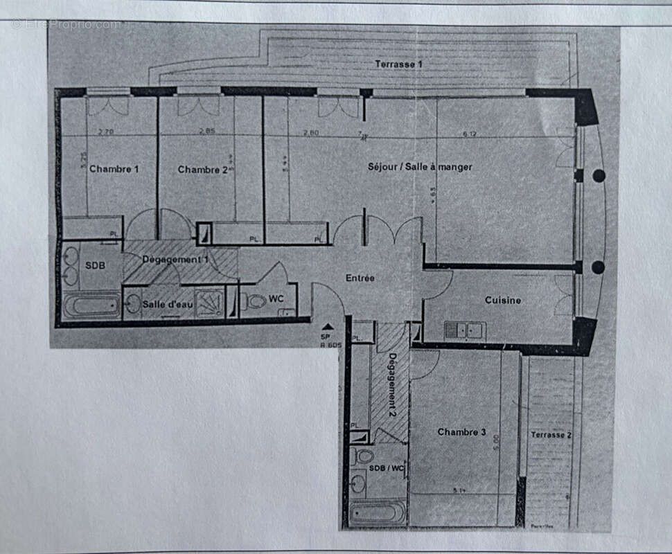 Appartement à LEVALLOIS-PERRET