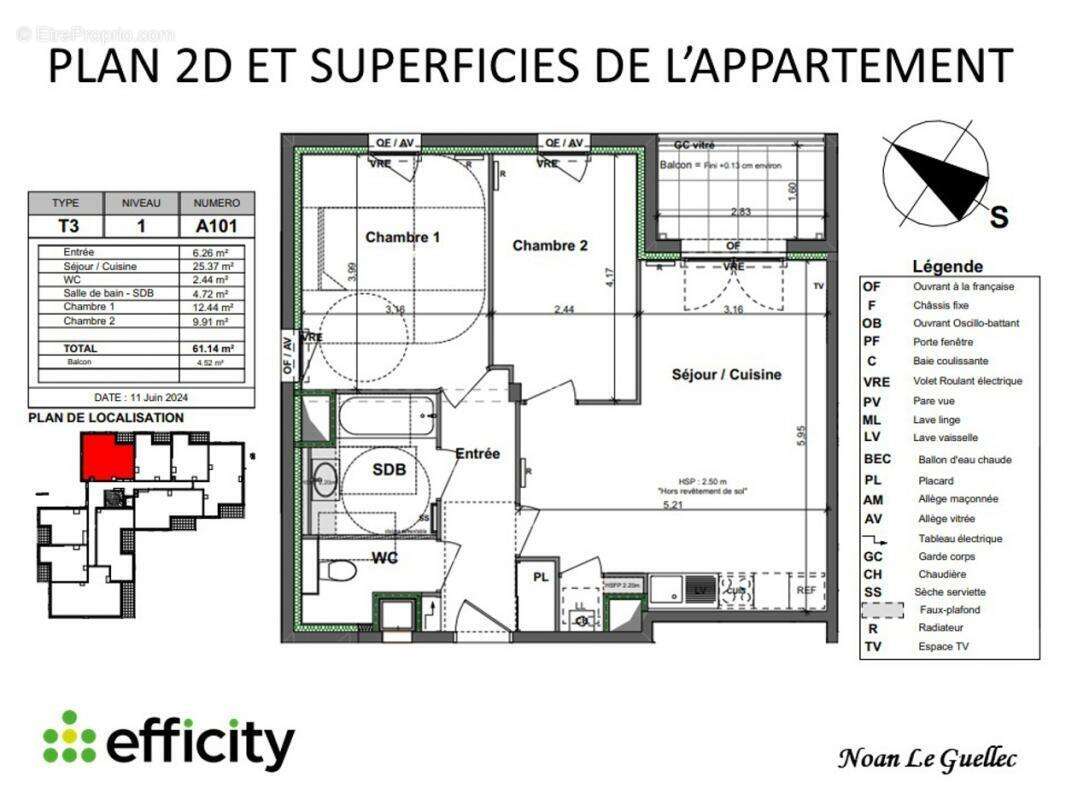 Appartement à LA CHAPELLE-DES-FOUGERETZ
