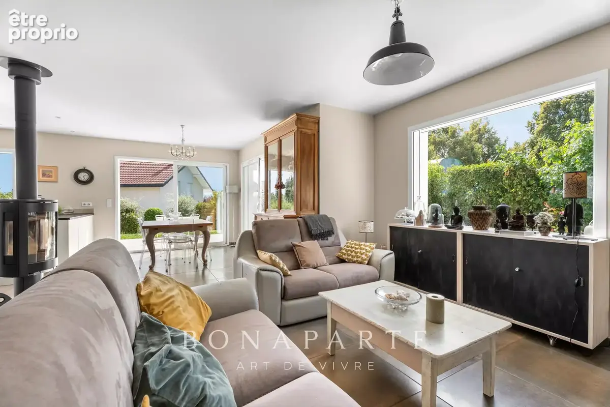 Thoiry  villa t5 de 133m²  un ecrin de verdure aux portes de geneve - photo 5