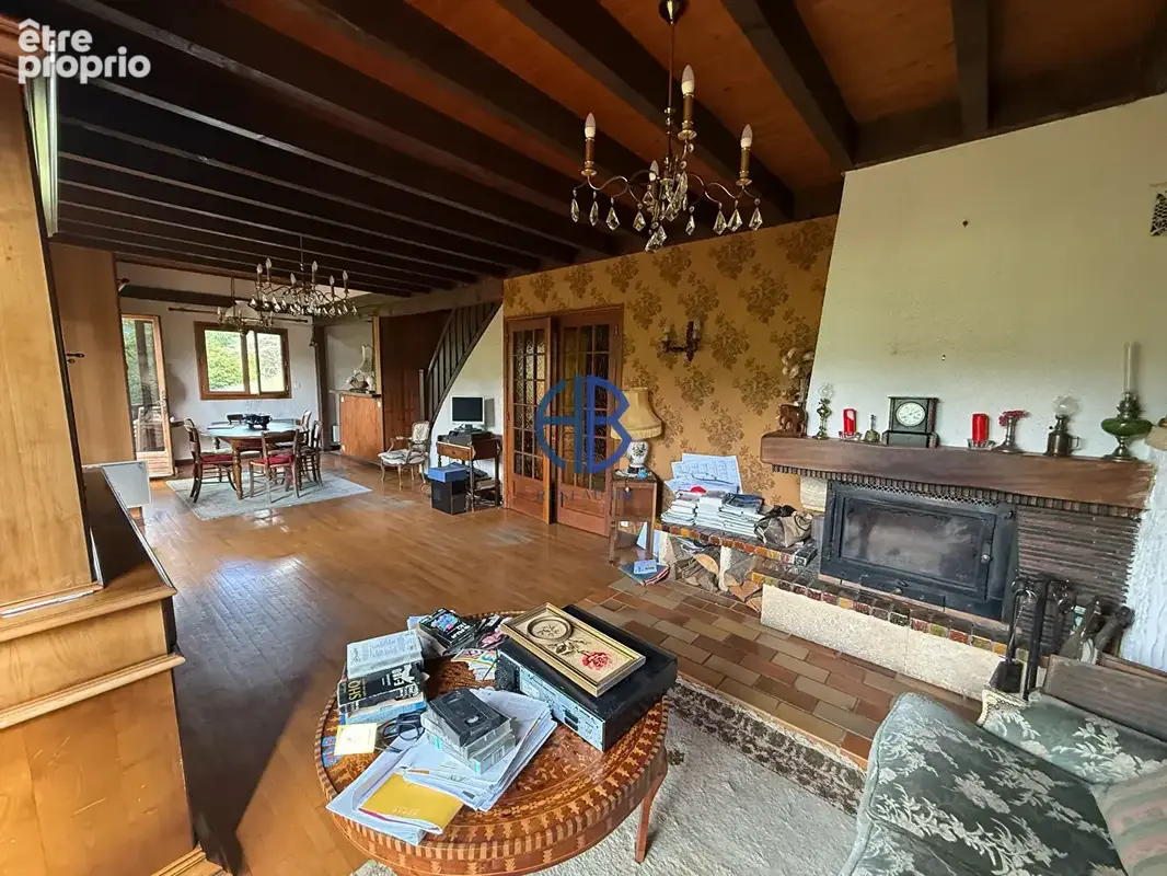Chalet  de 113 m2 + sous-sol sur 7500m2 de terrain. - photo 4