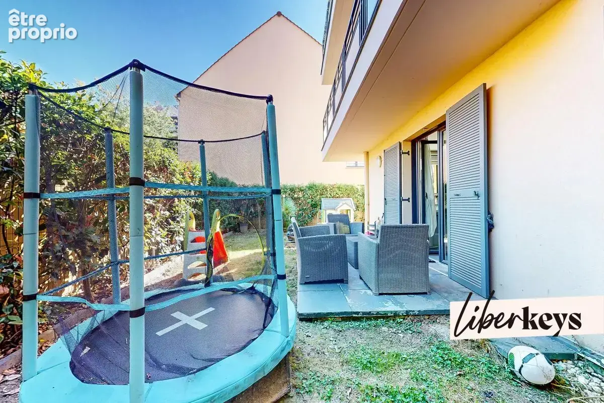Parmain – T2 avec jardin privatif de 70 m², terrasse et parking - photo 2