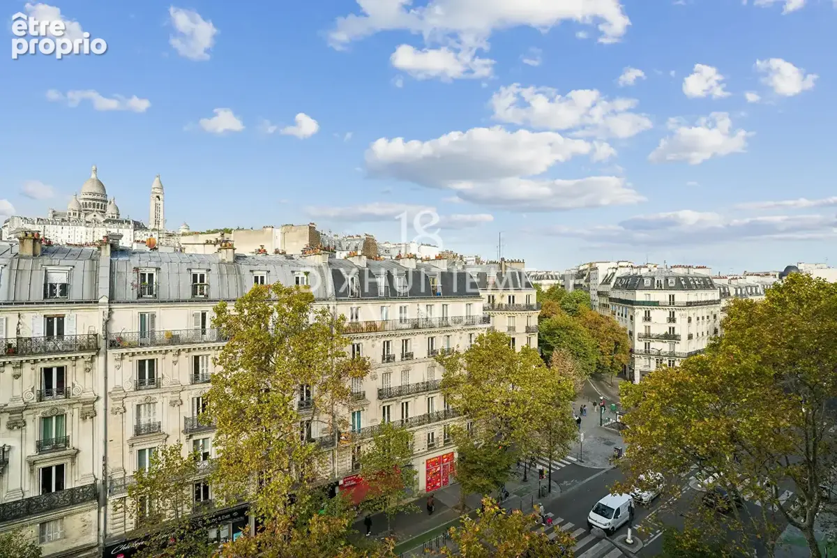 Boulevard Barbès, studette 12,5m² vue Sacré-Coeur - photo 11