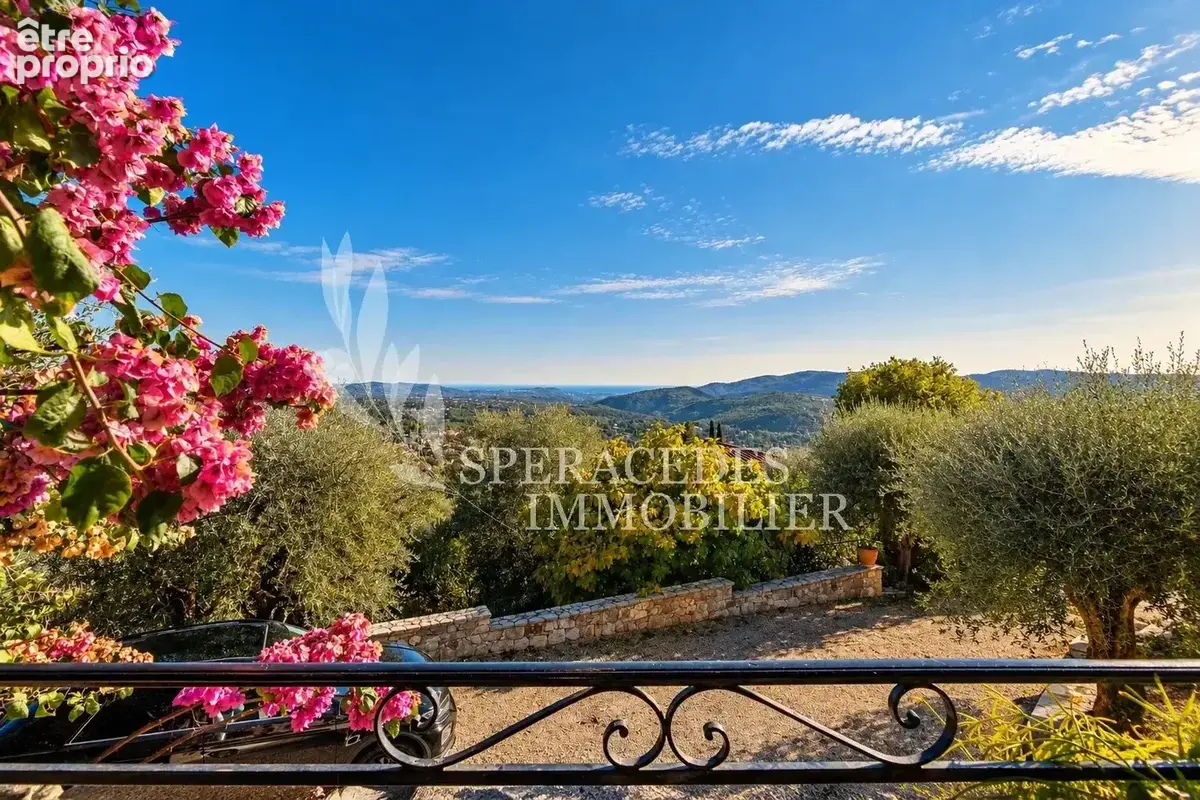 Cabris - Villa de charme avec vue mer et oliveraie - photo 4