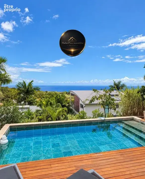 Piscine varangue vue mer