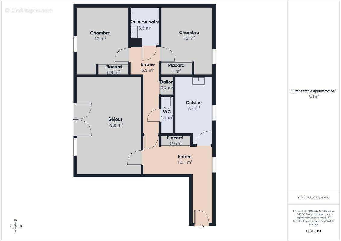 Appartement à SURVILLIERS