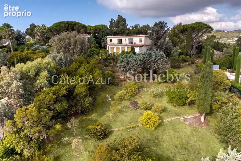 Super Cannes, terrain de 6 071 m² avec permis purgé pour deux villas vue mer - photo 3