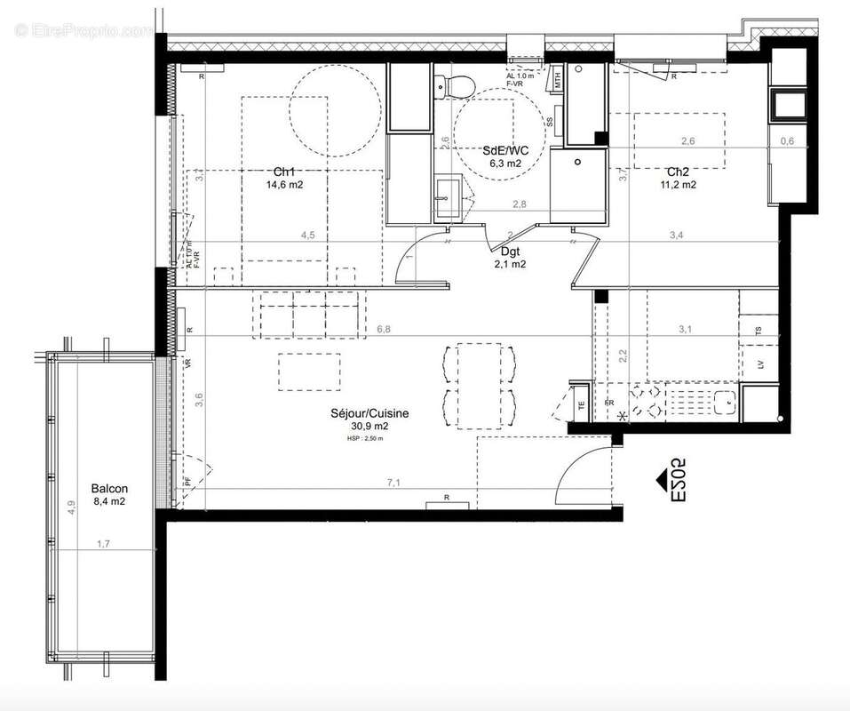 Appartement à BORDEAUX