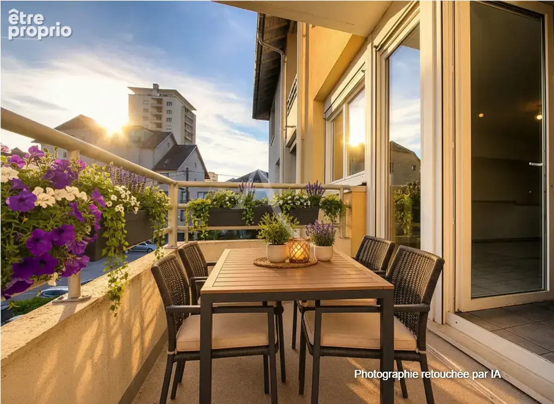 Appartement Chambery 4 pièces 87 m2 avec cellier - photo 2