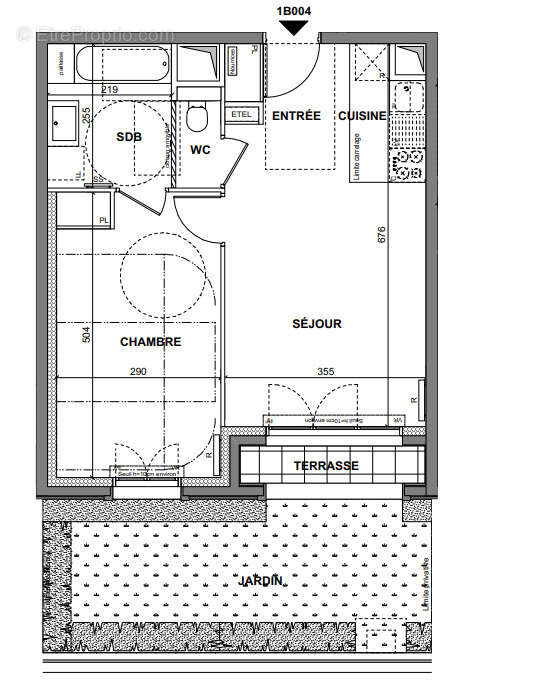 Appartement à LE PLESSIS-ROBINSON