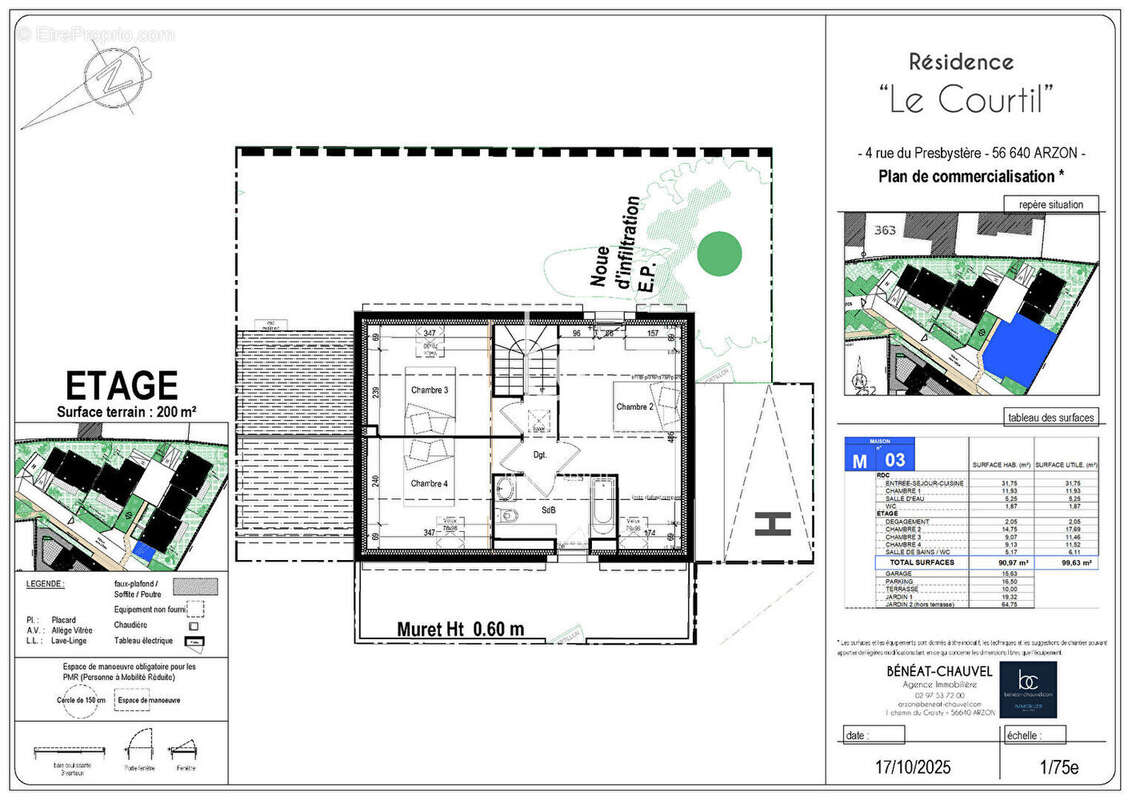 ARZON BOURG, Maison neuve T5 - photo 8