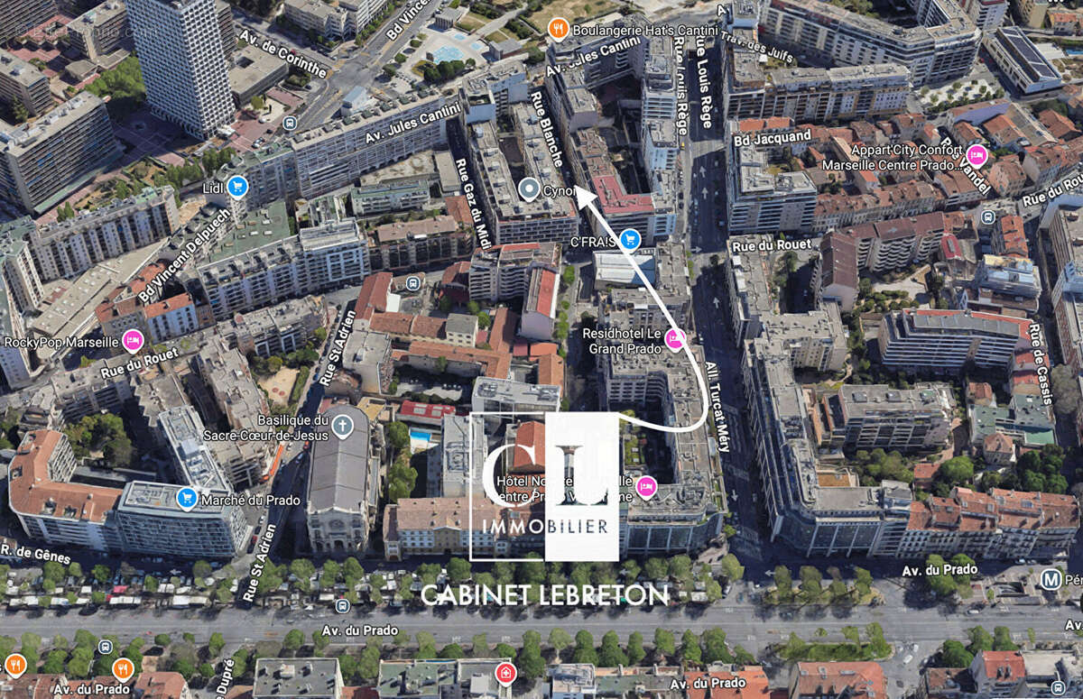 Appartement à MARSEILLE-8E