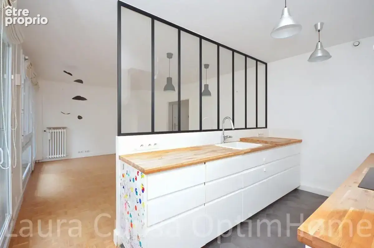 Sceaux coulee verte - 4p - 78,10 m² - proche centre ville - ascenseur - balcon - cave - box - renovation energetique payee - photo 3