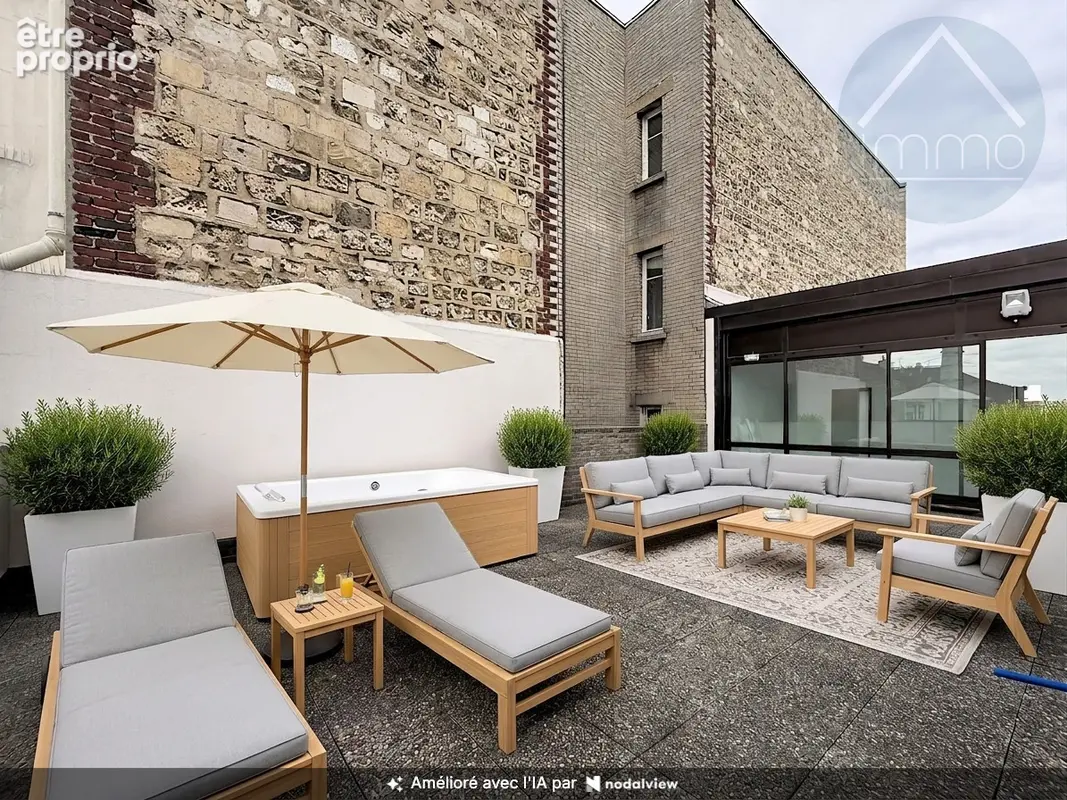 Appartement dernier étage - terrasse - vue paris - photo 4