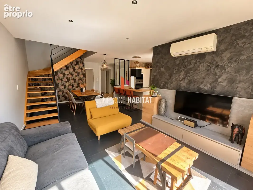 BOISSERON   Maison récente de  110 m2 avec jardin , 3 chambres et bureau - photo 3