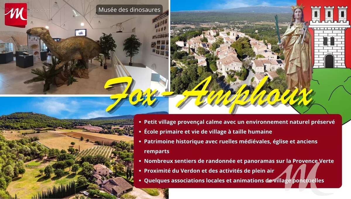 Maison à FOX-AMPHOUX