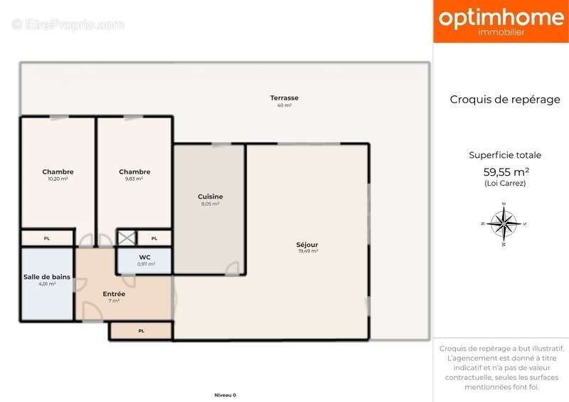 Appartement à CARQUEFOU
