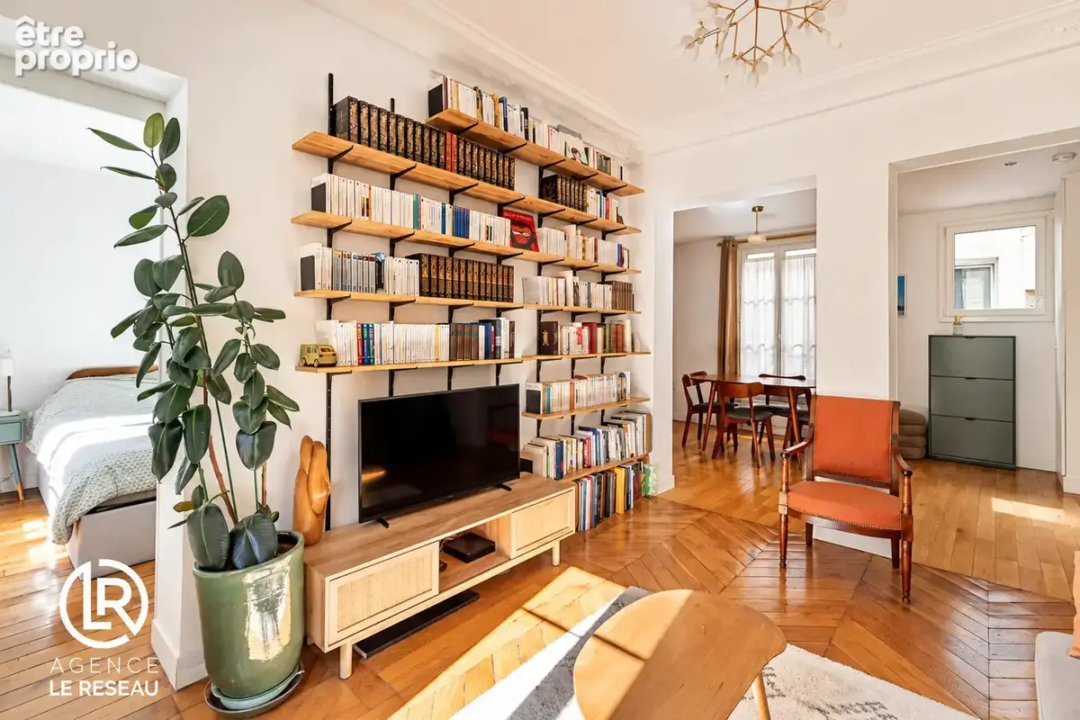 Appartement 3 pièces 61m2 en parfait état, calme et lumineux, rue de Naples - photo 5
