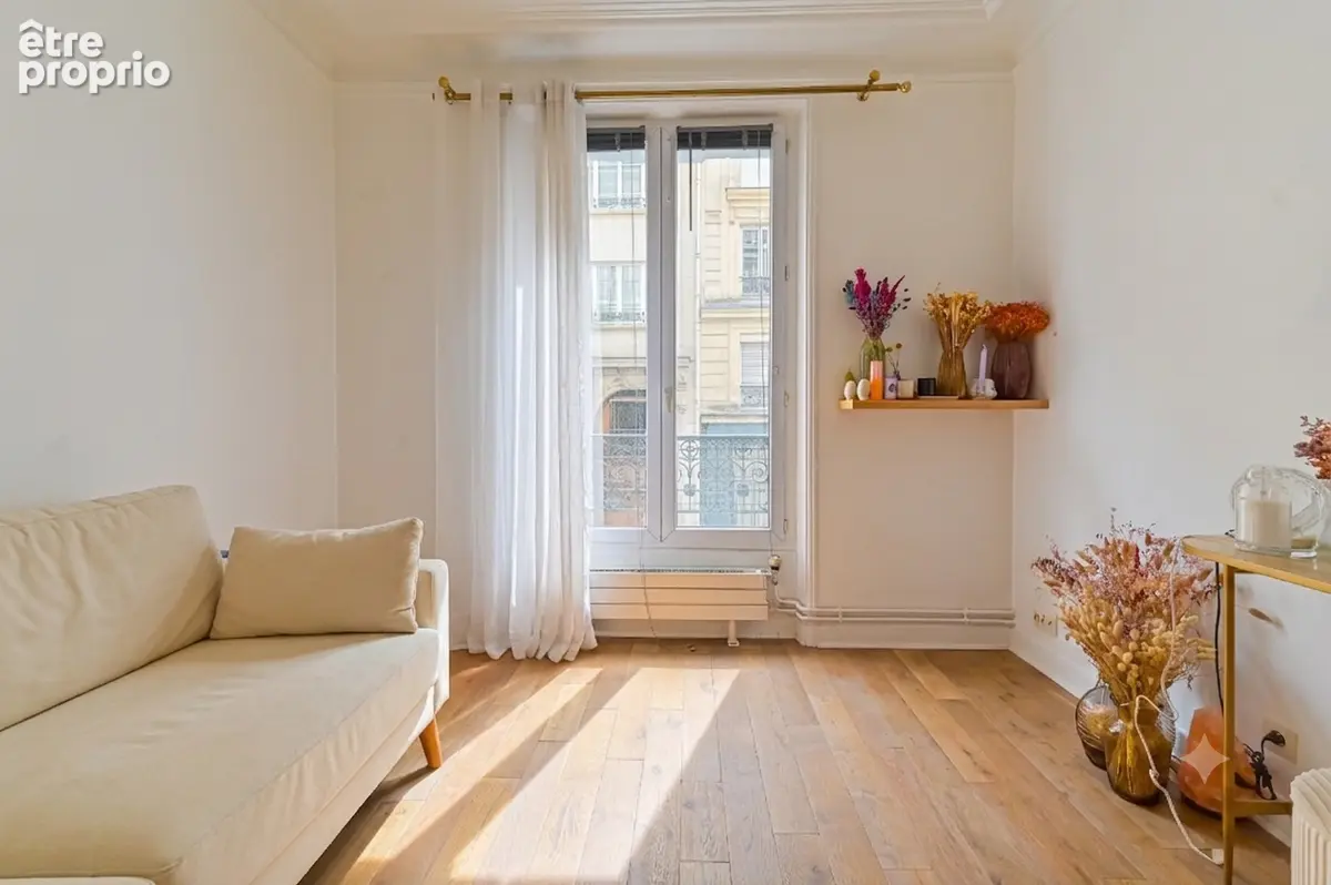 Appartement Paris 2 pièce(s) 38 m2 - photo 2