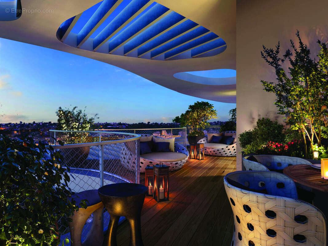 Nice / st marguerite - appartement 2 pièces avec terrasse et parking privatif - photo 4