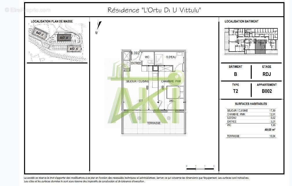 Appartement à AJACCIO