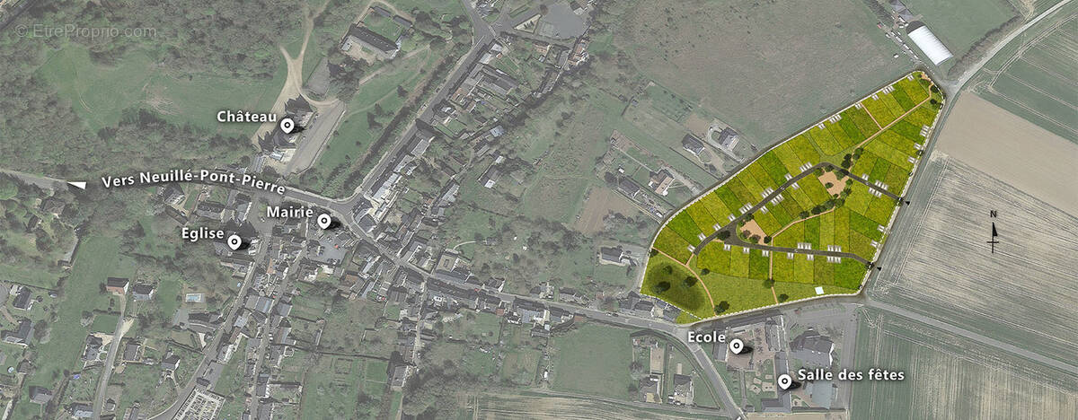 Terrain à BEAUMONT-LA-RONCE