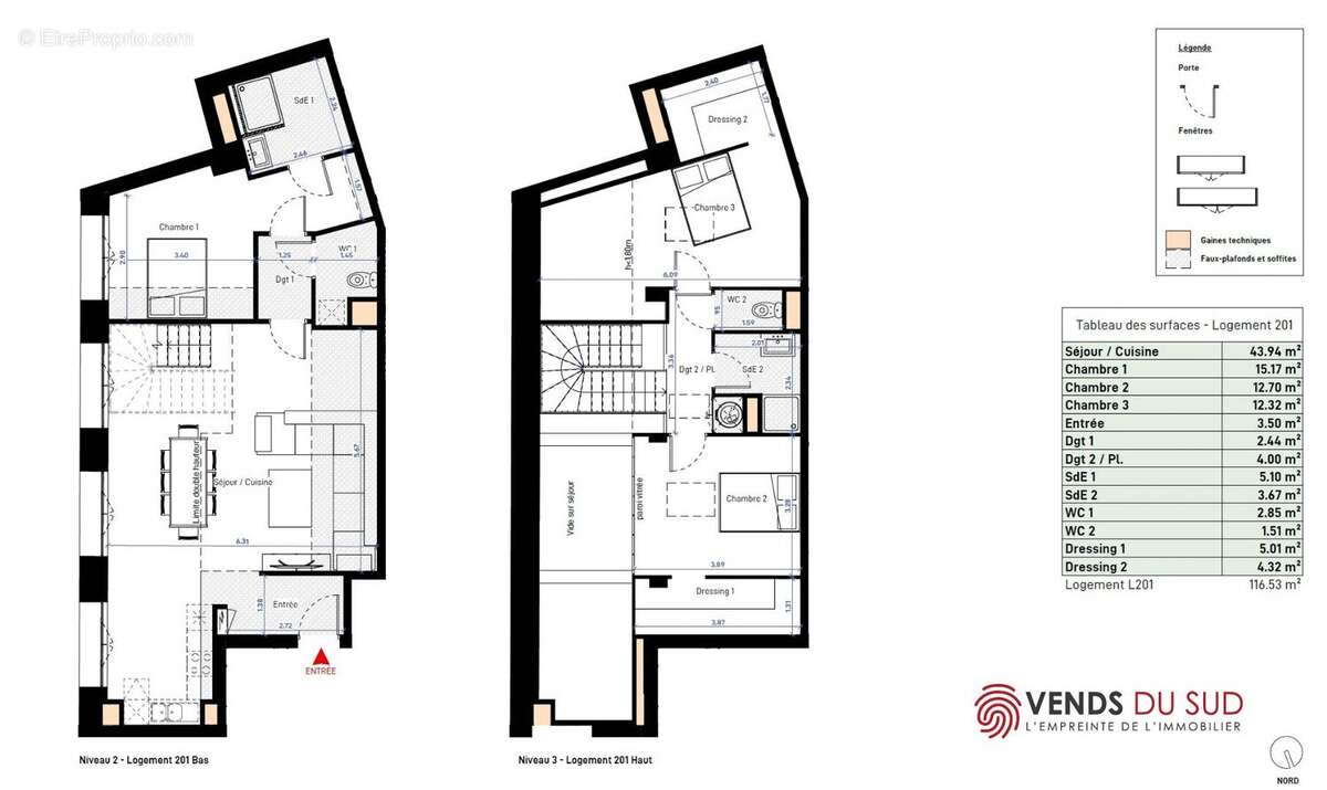 Appartement à BEZIERS