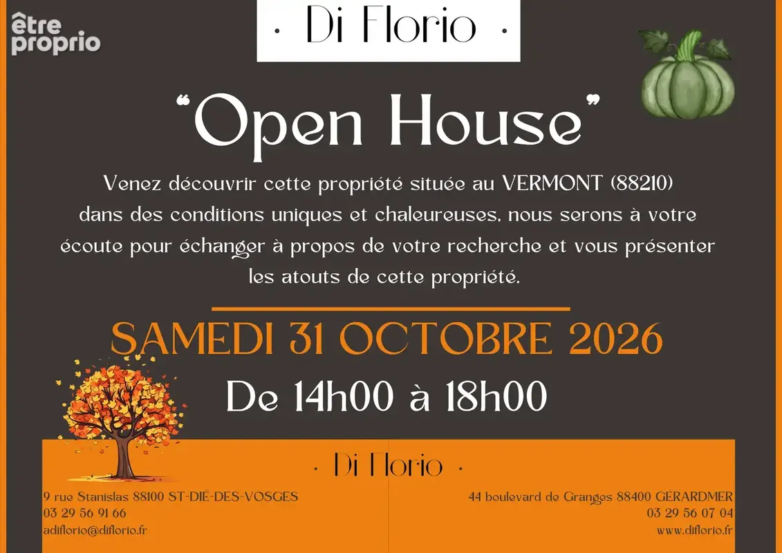 Le Vermont - Ferme de 1760 : Portes ouvertes le samedi 31 octobre ! - photo 1