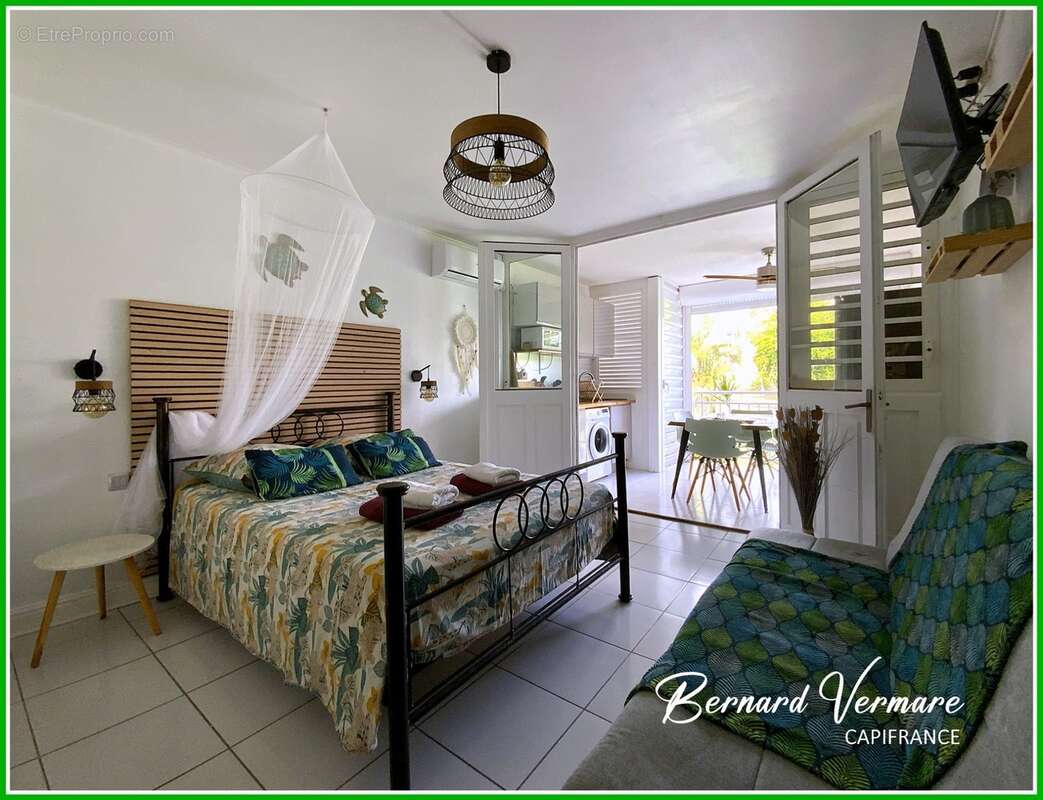 Appartement-studio de 30 m² - Piscine et accès plage - photo 7