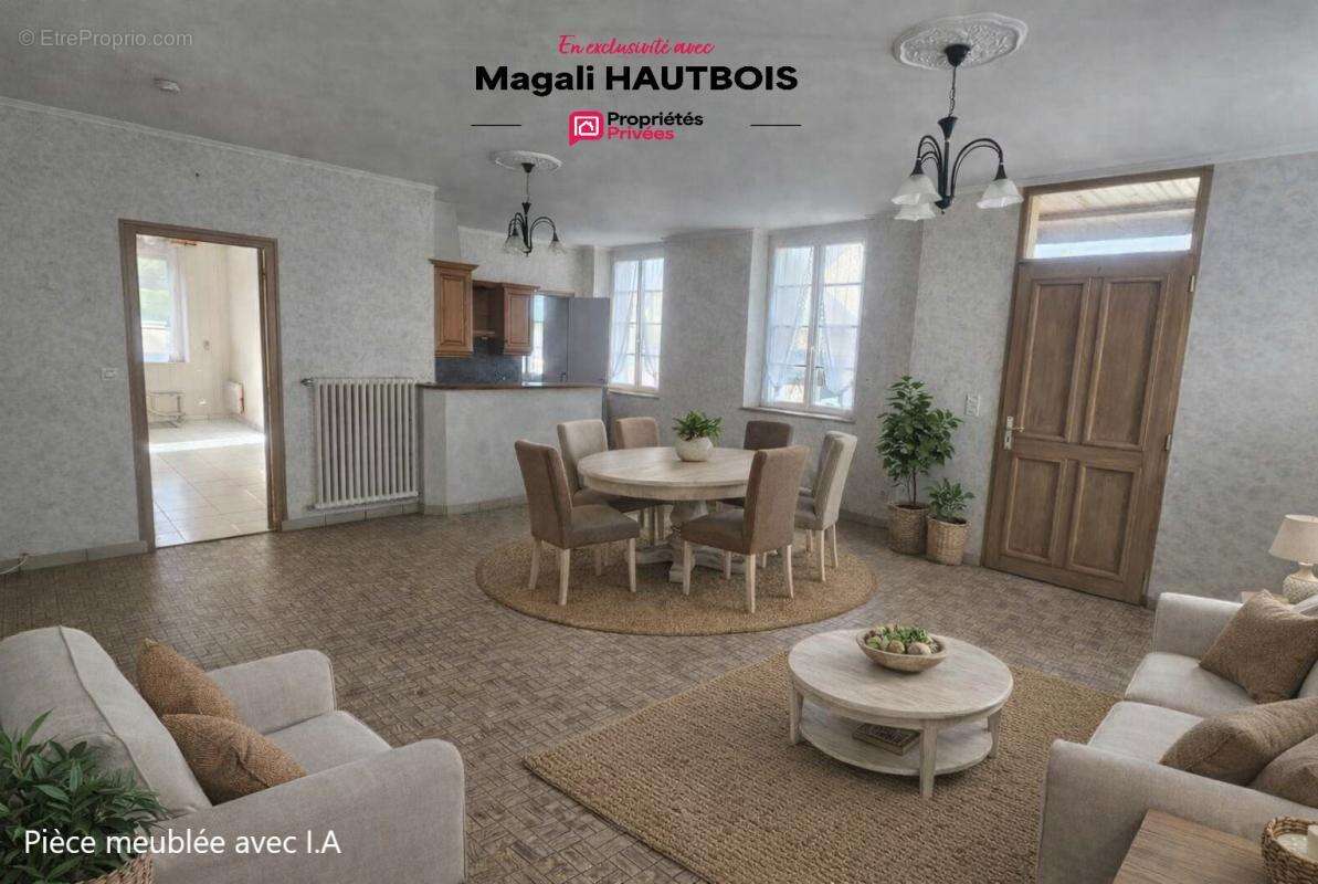 Maison à PONTAUBAULT