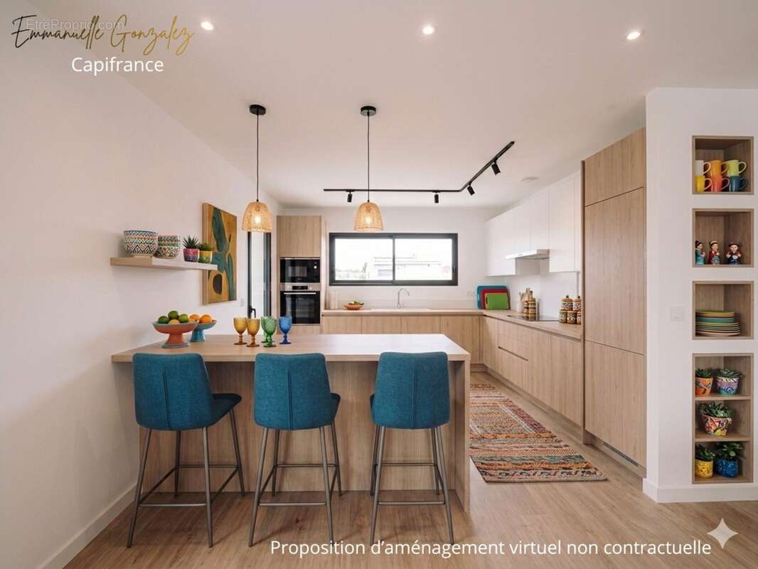 Villa contemporaine 150 m² à BASSAN (34) - photo 7